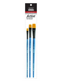 KCK PREMIUM NYLON SHORT HANDLE ARTIST BRUSH - BR SH01